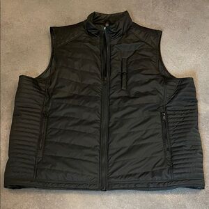Murano Men's Black Quilted Vest